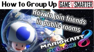 How to join Friends Playing Mario Kart 8 Deluxe in Public Lobbies