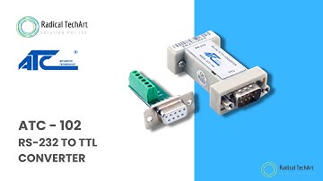 ATC 102 (RS-232 TO TTL CONVERTER) #atc #rs232tottl RadicalTechArt I RadicalTalks I RadicalTechMart