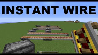 Famous Fastest Predictable Instant Wire No Redstone | Minecraft Net Worth