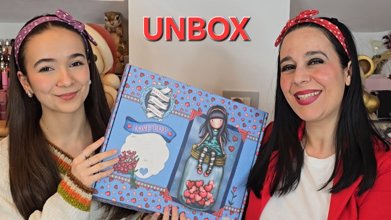 UNBOX GORJUSS SANTORO di San Valentino 💕 Matilde apre la Love Box! 😍 #unboxing #gorjuss #unbox  