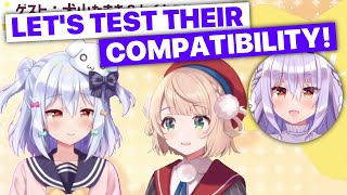 Testing Tamaki & Ui's Compatibility (Himesaki Yuzuru, Inuyama Tamaki & Shigure Ui) [Eng Subs]