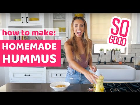 How to Make Homemade HUMMUS