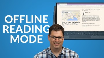 Use Reading Mode on Surface for distraction free Web