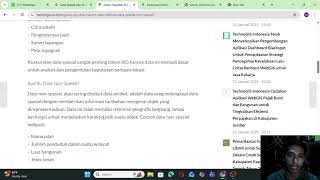 Penjelasan Data Spasial dan Non Spasial (Atribut) dalam SIG