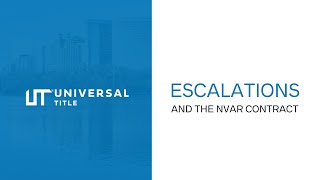 Understanding Escalations with Universal Title