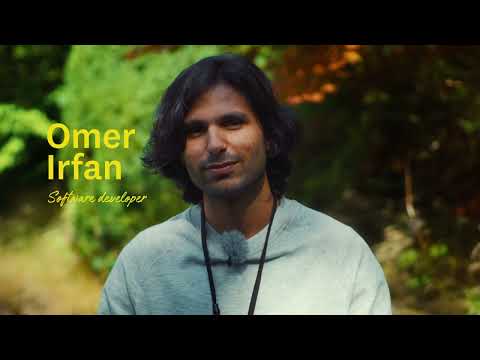 Omer Irfan's Journey from Linnaeus University to Ethical Software Development - video from Linnéuniversitetet