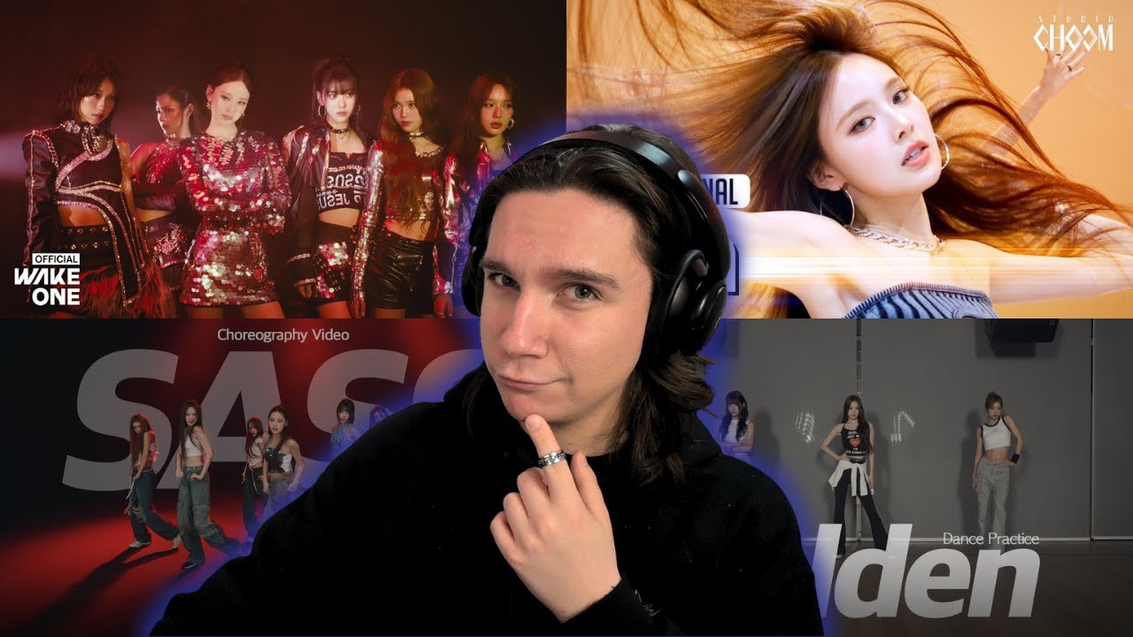 РЕАКЦИЯ ТАНЦОРА НА КЛИНОВЫЙ МУЗЫКУ IZNA (이즈나) «Mamma Mia» И СТУДИЙНЫЕ ВИДЕО / «SASS» И «Golden» Д...