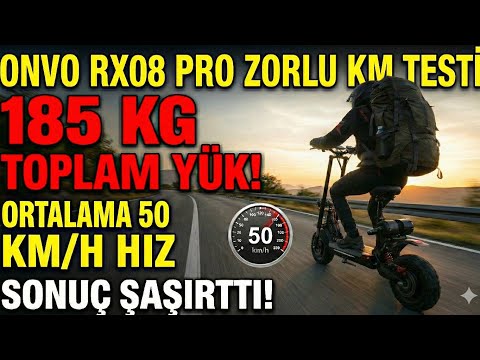 Fabrika Verilerini Unutun! ONVO 185 KG Yükle Gerçek Menzil Testi