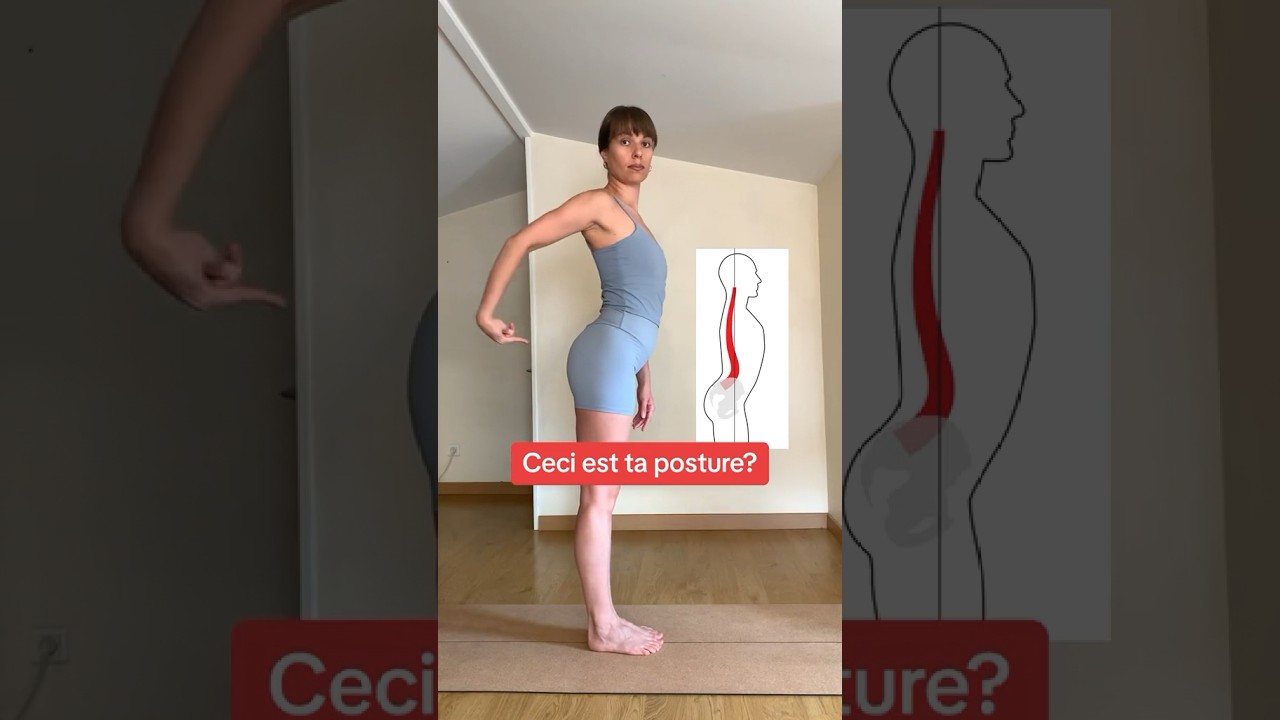 Essaie cette posture pour t’aider à corriger l’hyperlordose 