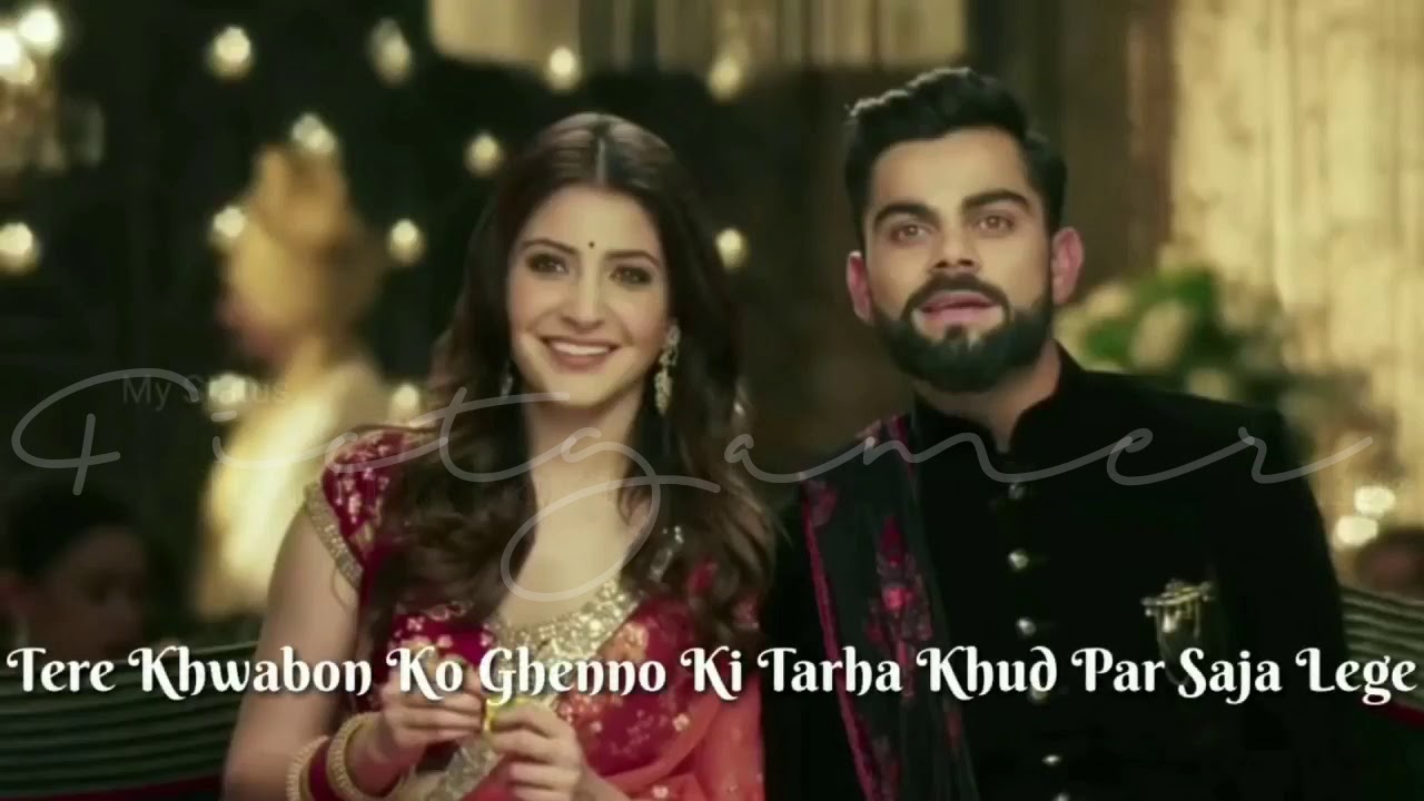 Tere Dil me rahenge - New Whatsapp Lyrics Status 2018 - Fictgamer