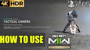 How to Use Tactical Camera MW2 Tactical Camera Field Upgrade | Modern Warfare 2 Tactical Camera Use