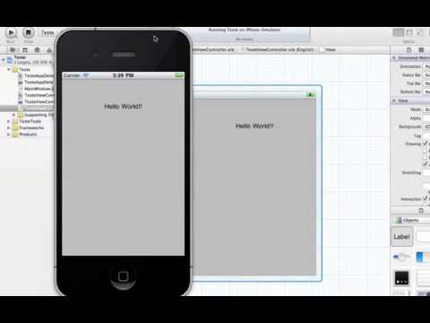 Tutorial 06 Desenvolvimento iPhone e iPad   Xcode 4   Hello World