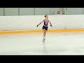 Варвара Бекеш  (Golden Ice) - 25.01.2023 Кубок Петра Великого 1 юношеский (1U);  2016  FS