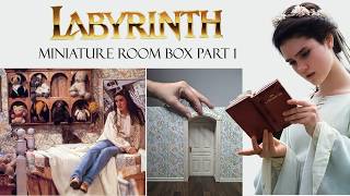 The Labyrinth Miniature Roombox Diorama Part 1