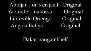 Original  Fally Ipupa sparoles