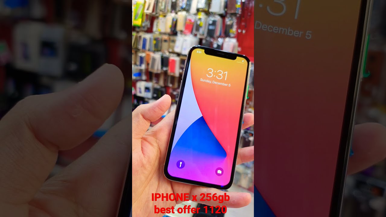 BEST OFFER IPHONE X 256GB 1130