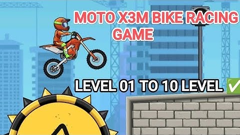 Moto X3M Bike Racing Game Level 01-10 Gameplay Walkthrough Part 1( IOS, Android)