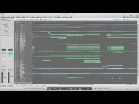 Electronic Dance Song Tutorial - Complete Song Broken Down - Logic Pro 9 - PART 2