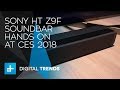 Sony HT-Z9F Soundbar - First Look at CES 2018