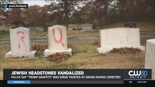 Police Say ‘Trump Graffiti’ Was Spray Painted At Grand Rapids Cemetery