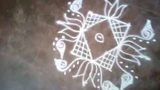 5 Pulli 1 Varisai Kolangal-Deepalivai Festival Kolam-2019