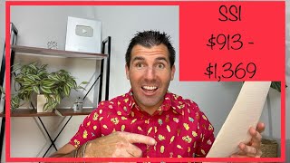 $913 - $1,369 Monthly for SSI Benefits - Supplemental Security Income
