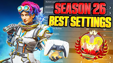 BEST CONTROLLER SETTINGS TO GET APEX PREDATOR | SEASON 26