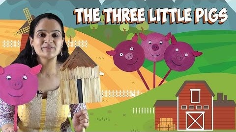 Three Little Pigs | Story Videos for Children | NutSpace