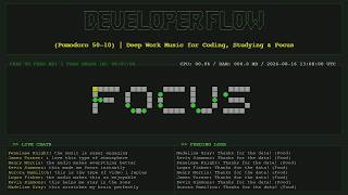 Pomodoro 50-10 | Deep Work Music for Coding, Studying & Focus