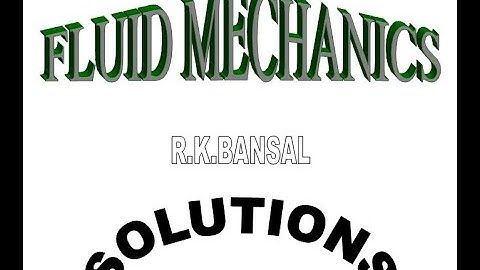 Rk. Bansal(fluid mechanics)|Properties of fluid|Chapter1|Numericals| Part1