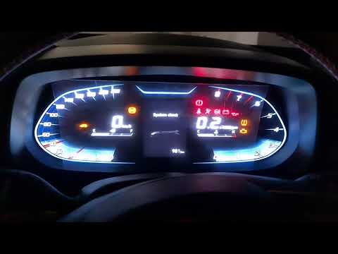 Animated Instrument Panel All New i20 Instrument cluster Animation. - YouTube