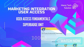 Marketing Integration User Access At User Access Fundamentals Superbadge Unit - Salesforce Trailhead