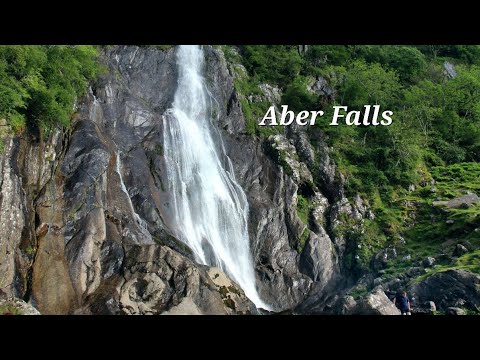 Epic Trip To Aber Falls Abergwyngregyn Llanfairfechan North Wales August Drone