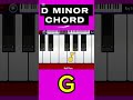 E Minor Chord In Piano For Beginners|#piano #music #youtubeshorts