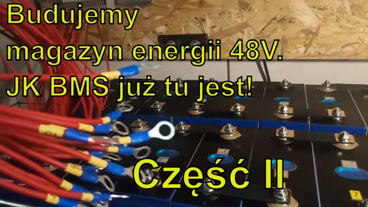 Jak zbudowac magazyn 48V?. Montaż BMSa. Część II