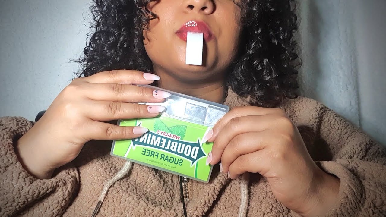 ASMR ESPAÑOL| 15 min of GUM CHEWING (15 min masticando chicle)Lo-Fi #asmr #mouthsounds