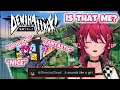 IRyS Hilarious Reaction Hearing Her Own Voice In This Game【 Densha Attack HIGHLIGHTS 】
