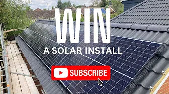 WIN A FREE SOLAR INSTALL.