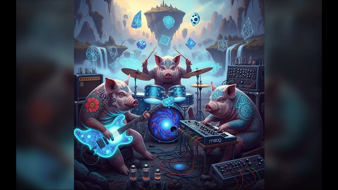 Jenseits der Grenzen - Potbellied Pig Mojo big run