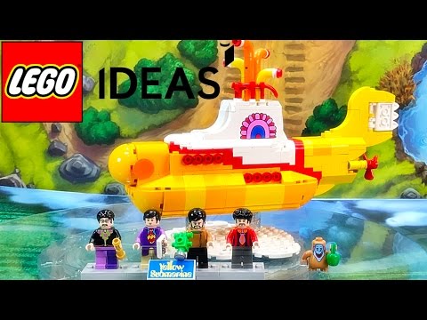 레고 아이디어 21306 비틀즈 노란 잠수함 리뷰 LEGO Idea Beatles Yellow Submarine