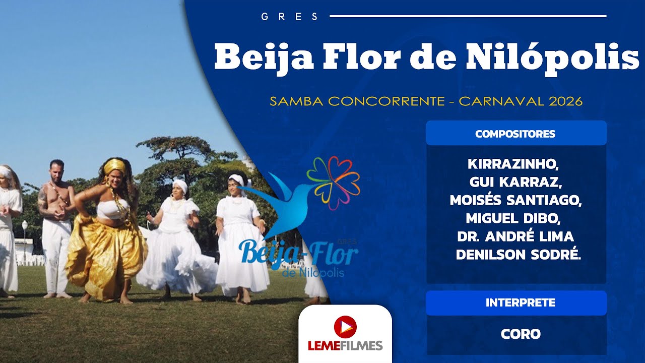 Beija Flor de Nilópolis 2026 - Samba 23 - Kirrazinho e Parceiros