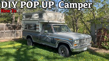 DIY Pop Up Camper Lifting System. How To. Four Wheel Camper.
