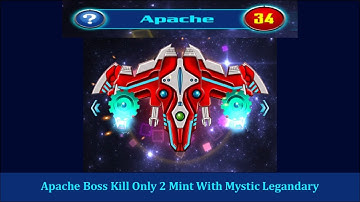 Galaxy Attack: Alien Shooter | Apache Boss Play Mystic Legandary Ship | By Apache Gamers Official