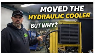 We Moved the Hydraulic Coolers… Here’s Why
