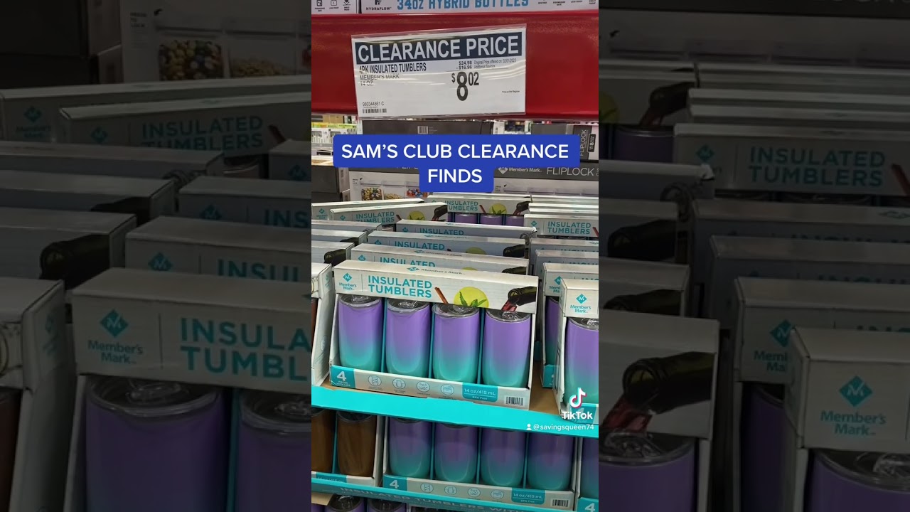 SAM’S CLUB CLEARANCE FINDS 