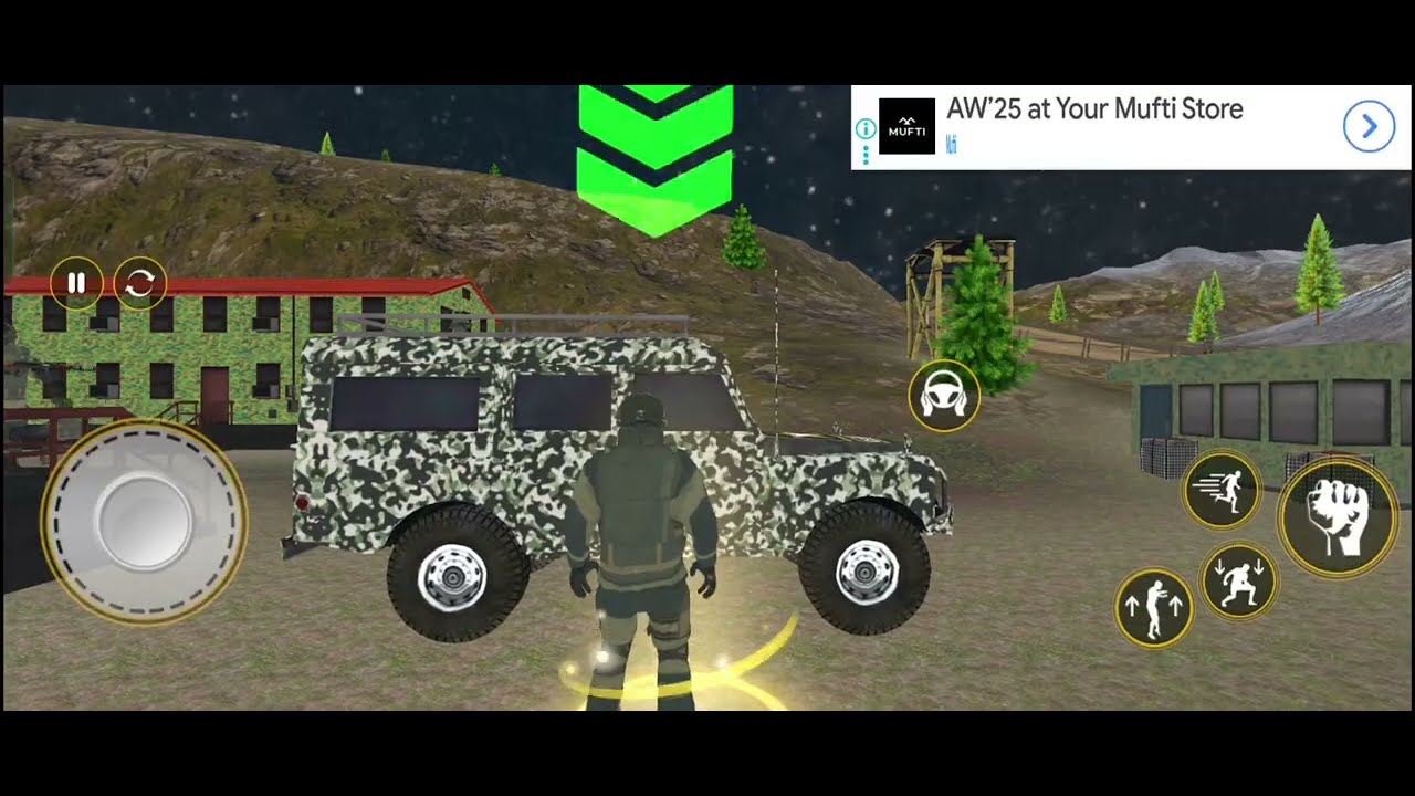 Army Truck Simulator Games 3D Gameplay | Description link 🖇️ | Android Ofline Games 😈🔥🏆