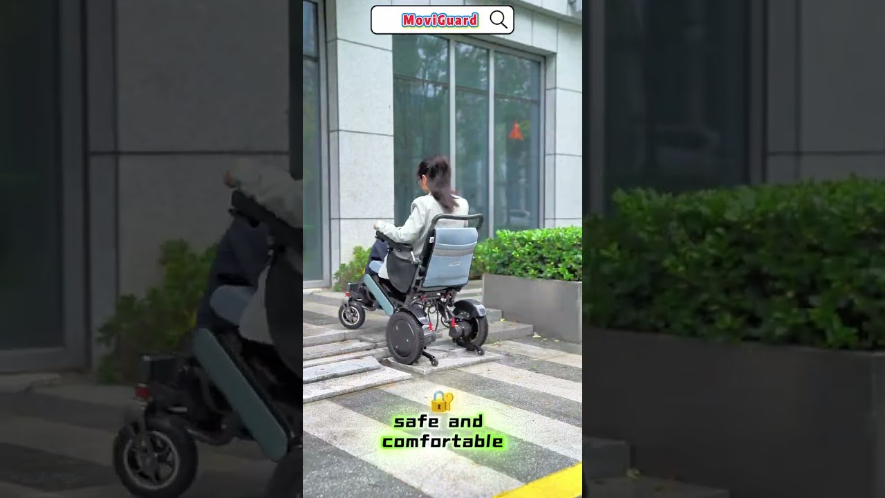 MoviGuard Electric Wheelchair Designed for Extended Outdoor Use