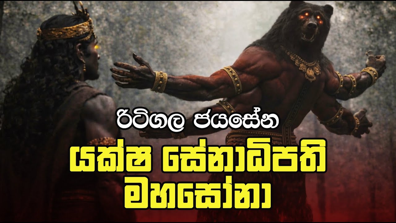 හිස අහිමි වූ සෙන්පතියා - මහසෝනා | Mahasona - The  Story of Sri Lanka's Most Feared Demon