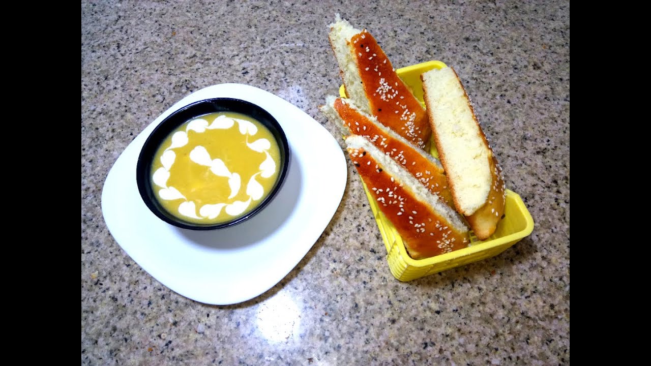 حساء اليقطين بالجبن لذيذ و سريع هشام للطبخ