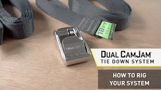 Dual CamJam® Tie Down System - How To Rig Your System